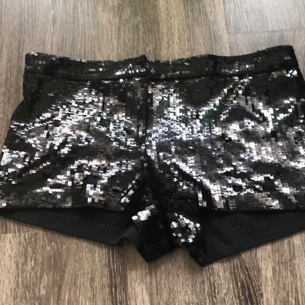 Sequin shorts